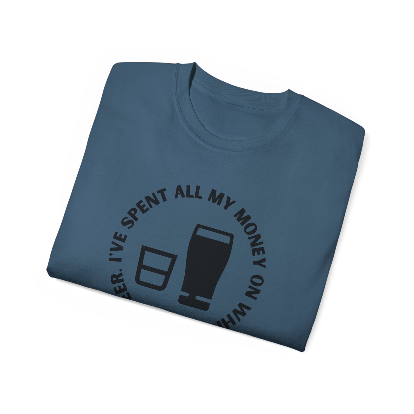 The Dubliners The Wild Rover I've Spent All My Money On Whiskey and Beer Irish Folk Music Luke Kelly Unisex Ultra Cotton Tee
