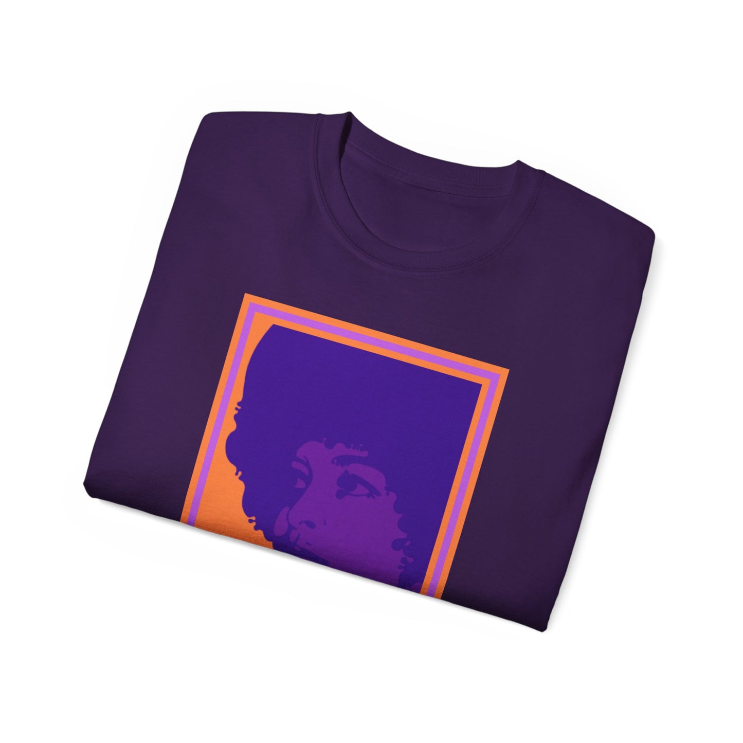 Angela Davis Feminist Activist 70's Retro Leftist BLM Unisex Ultra Cotton Tee