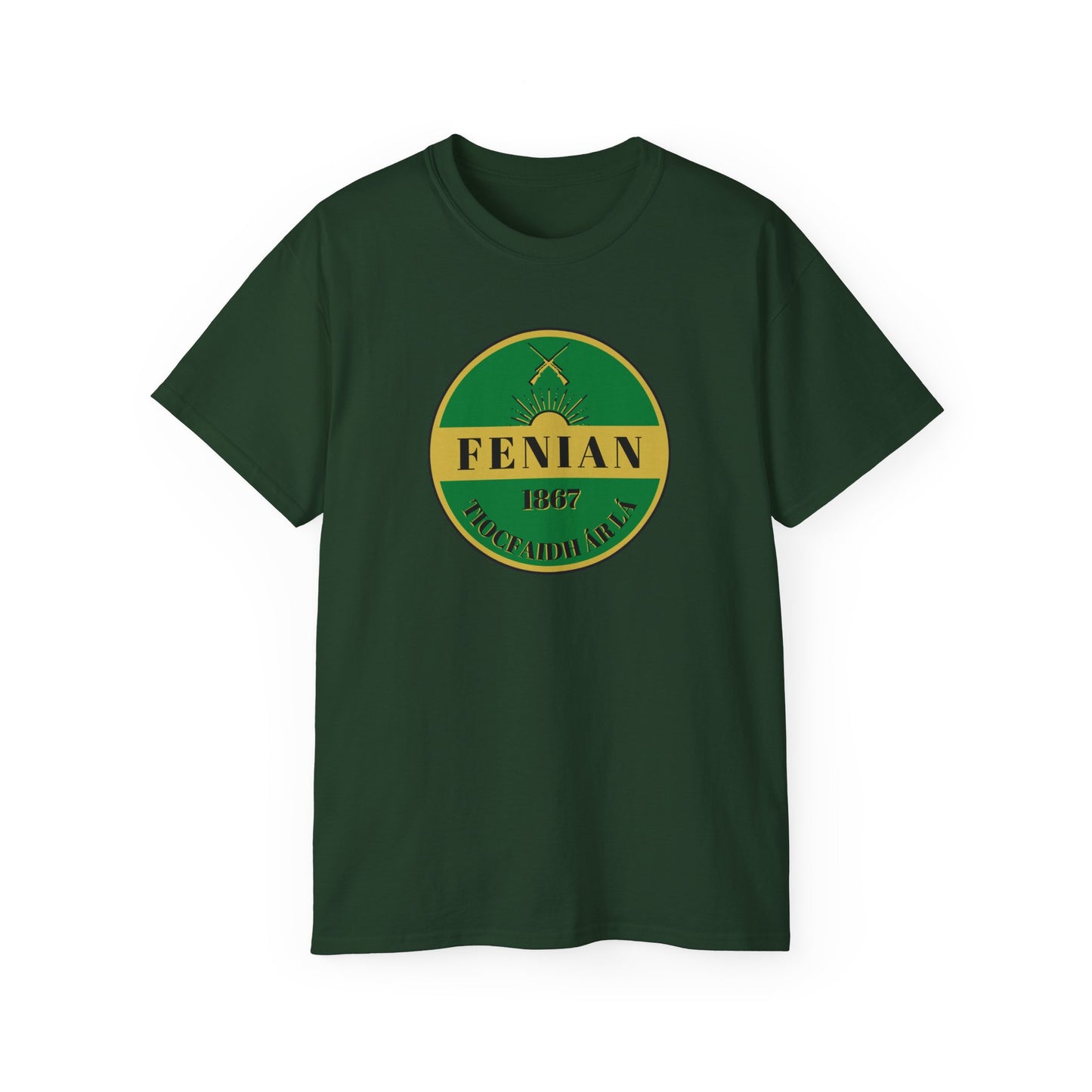 Irish United Ireland Tiocfaidh ár lá Fenian 1867 Erin go Bragh Unisex Ultra Cotton Tee