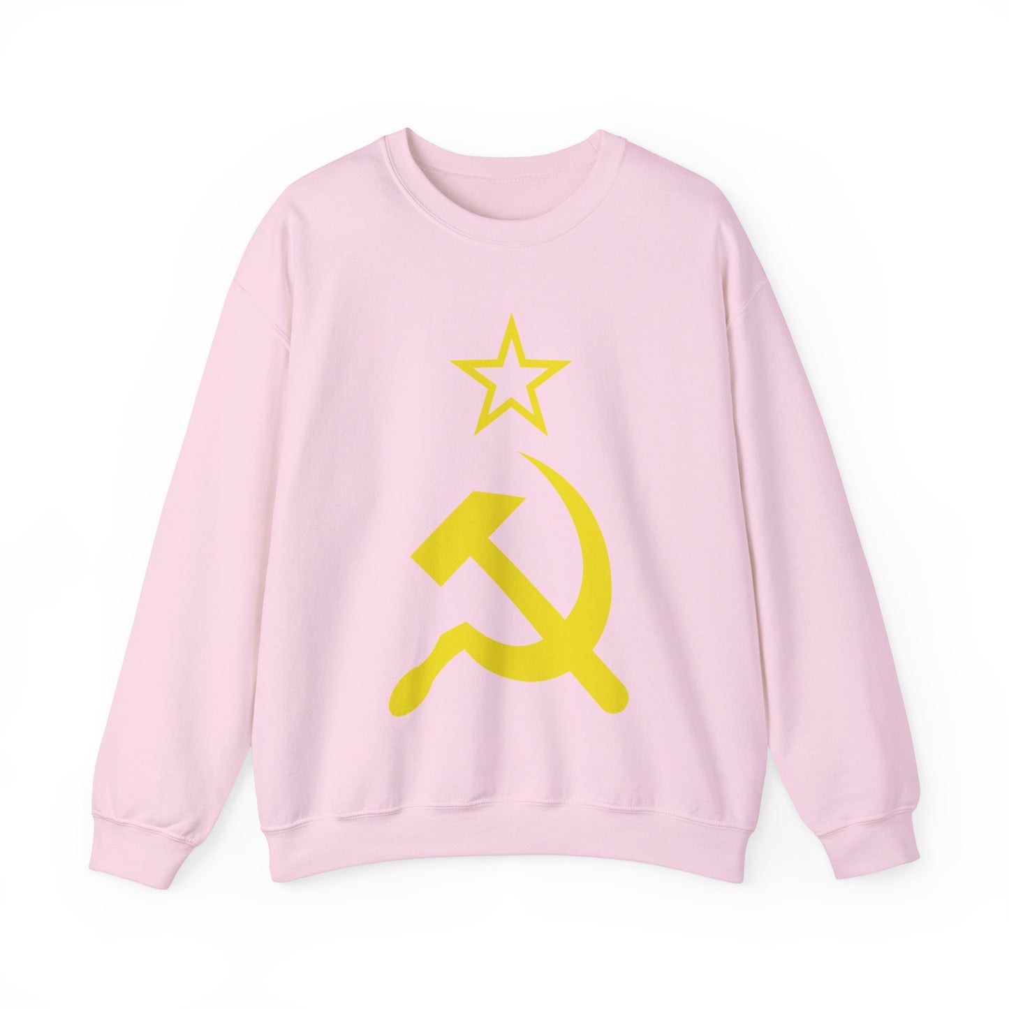 Socialist Hammer and Sickle Communist Leftist Unisex Crewneck Sweatshirt