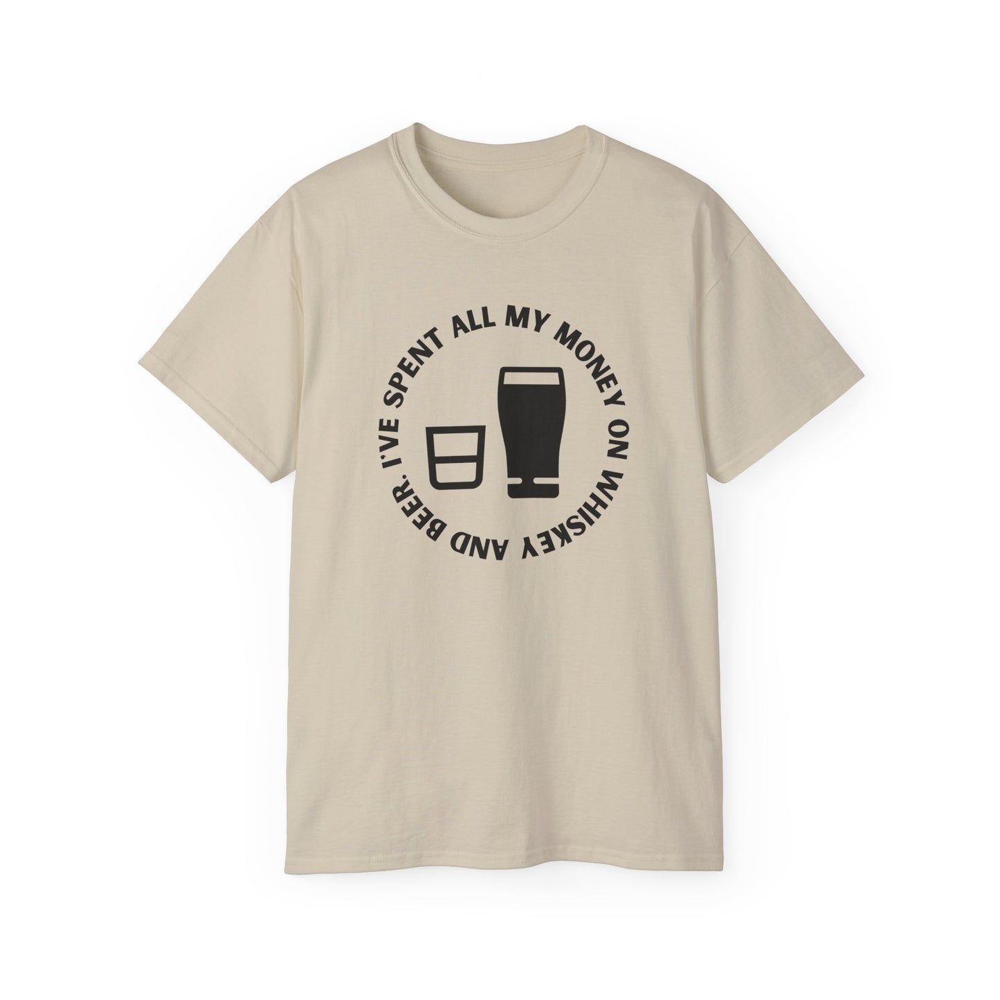 The Dubliners The Wild Rover I've Spent All My Money On Whiskey and Beer Irish Folk Music Luke Kelly Unisex Ultra Cotton Tee
