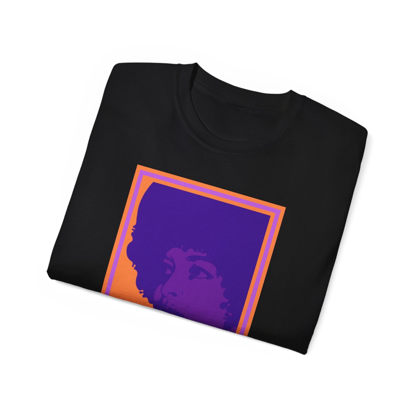 Angela Davis Feminist Activist 70's Retro Leftist BLM Unisex Ultra Cotton Tee