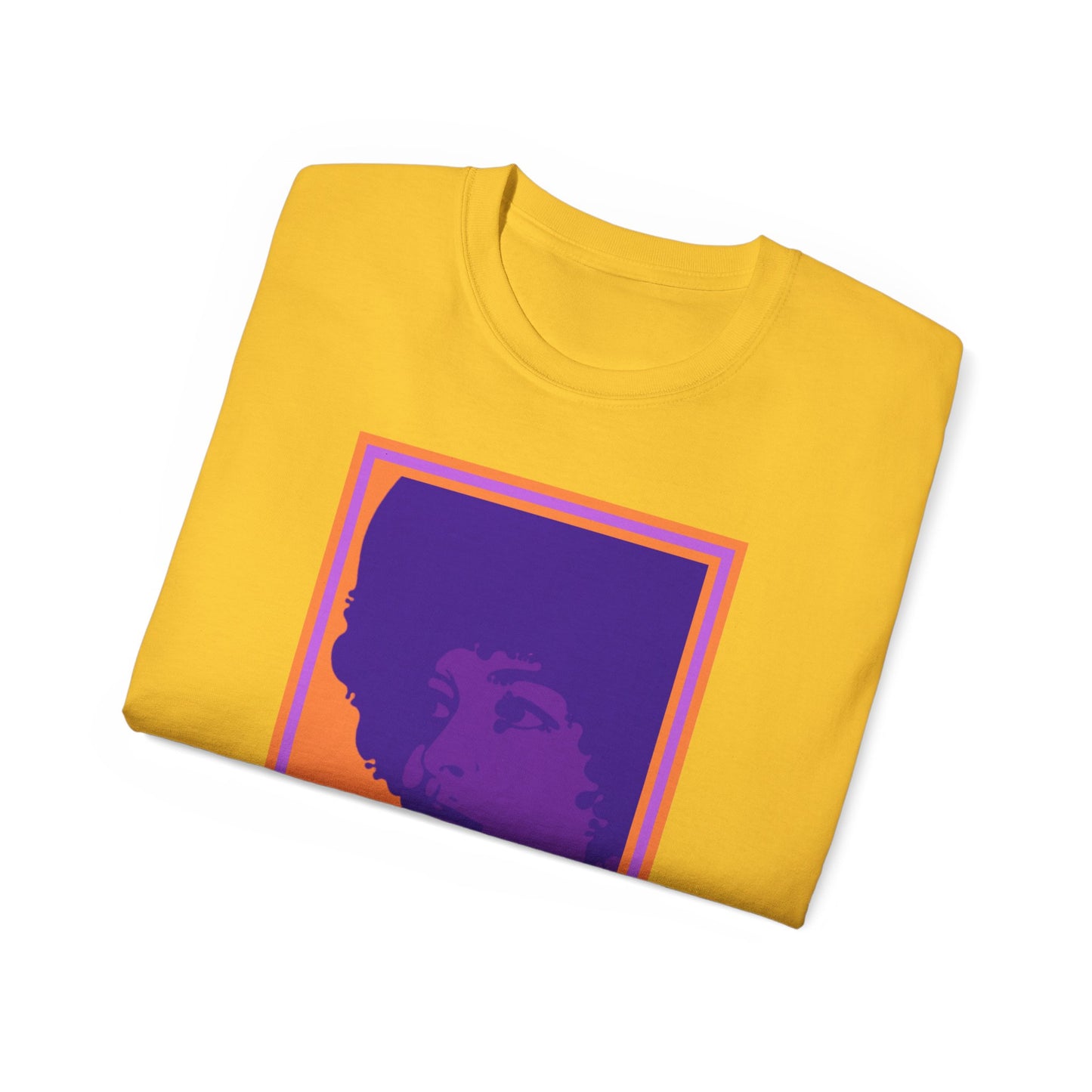 Angela Davis Feminist Activist 70's Retro Leftist BLM Unisex Ultra Cotton Tee