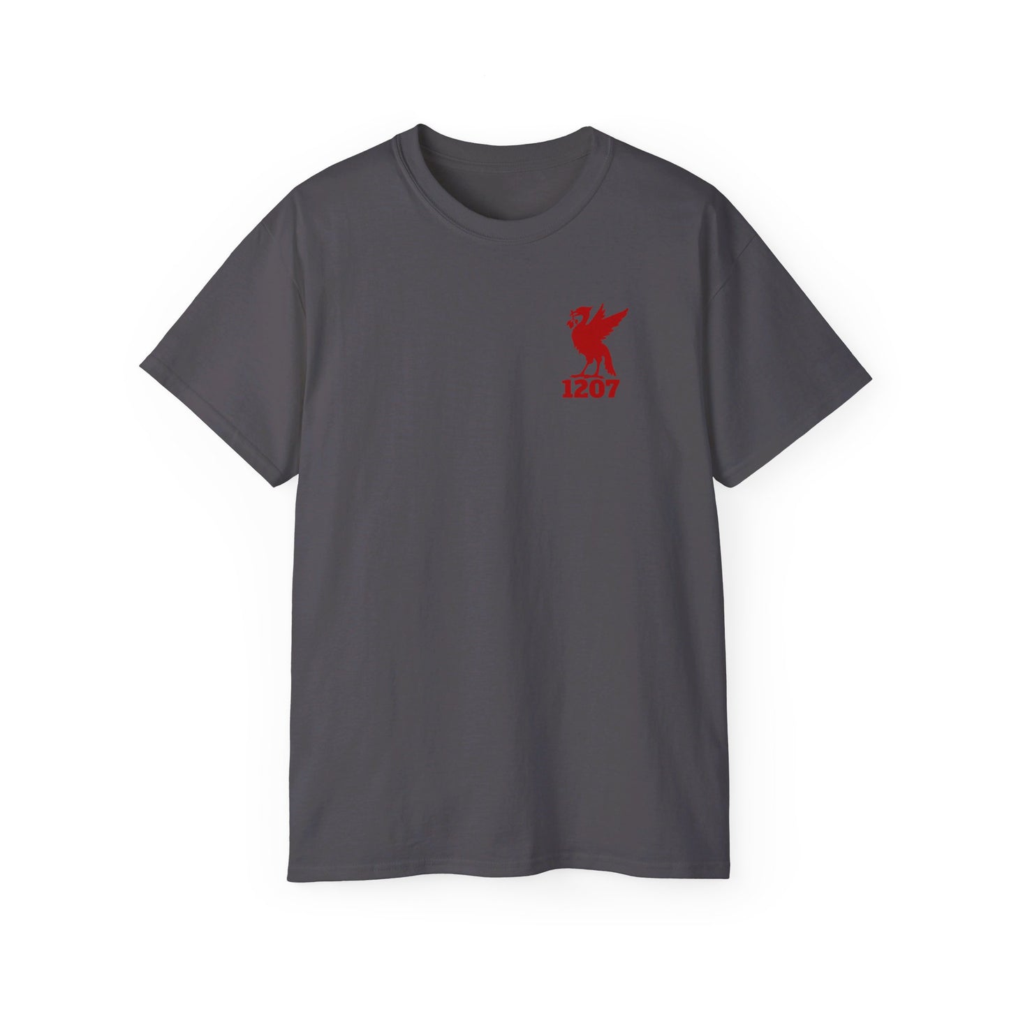 Liverpool Scouser 1207 Founding of the City of Liverpool Liver Bird Scouse Unisex Ultra Cotton Tee
