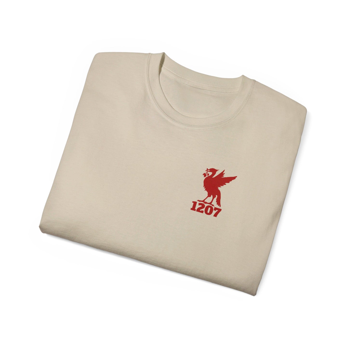 Liverpool Scouser 1207 Founding of the City of Liverpool Liver Bird Scouse Unisex Ultra Cotton Tee