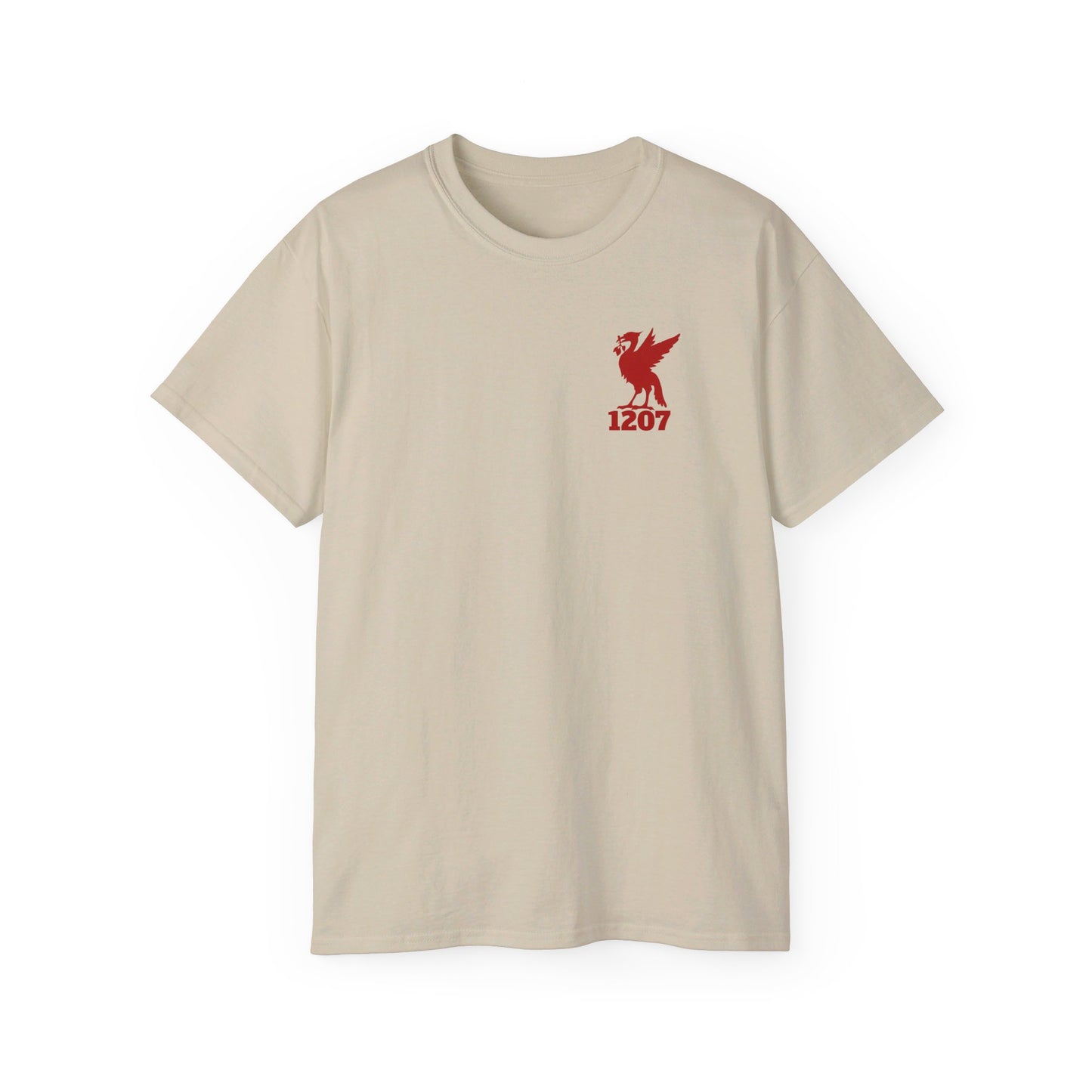 Liverpool Scouser 1207 Founding of the City of Liverpool Liver Bird Scouse Unisex Ultra Cotton Tee