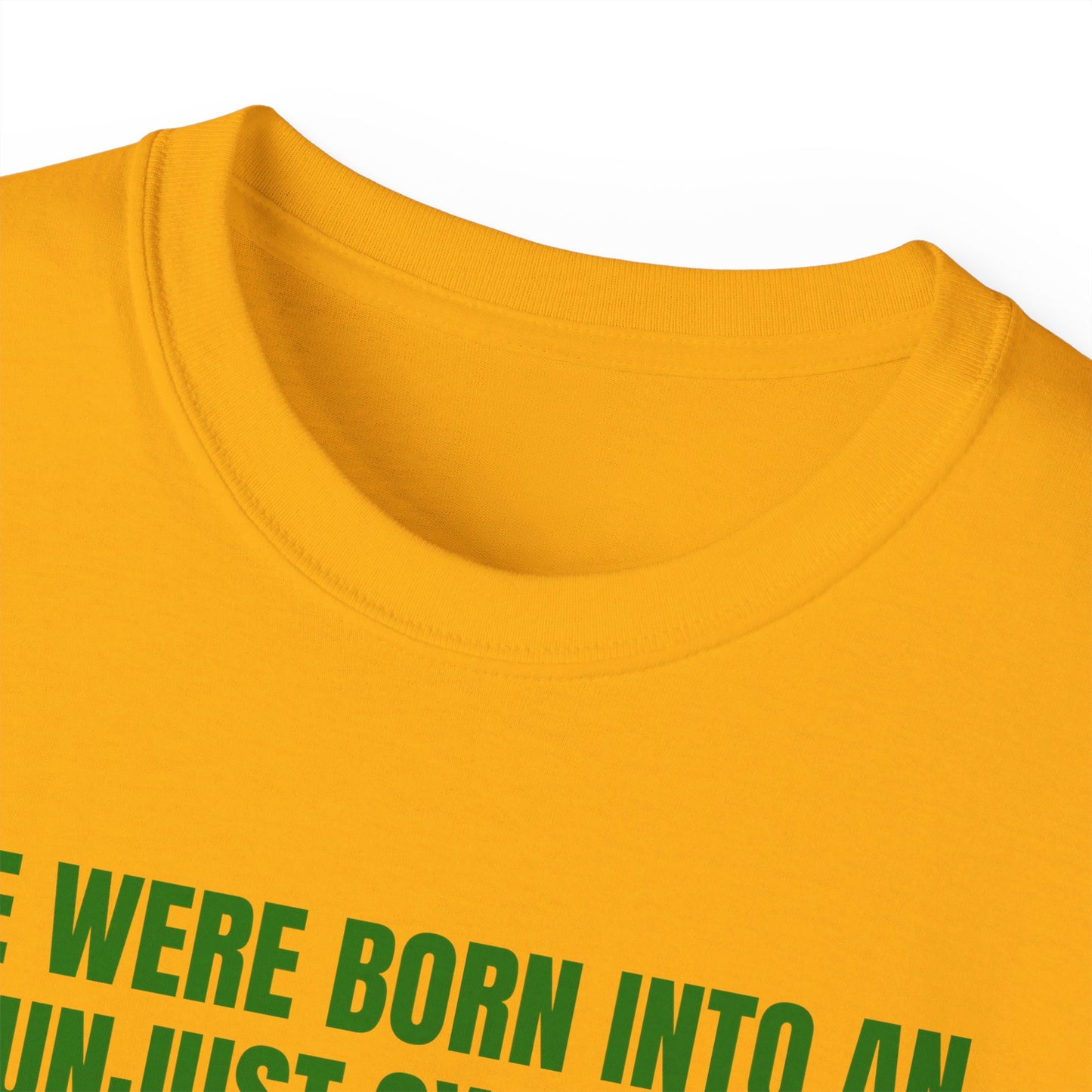 Irish Republican Bernadette Devlin We Were Born into an Unjust System United Ireland Erin go Bragh Tiocfaidh ár lá Unisex Ultra Cotton Tee