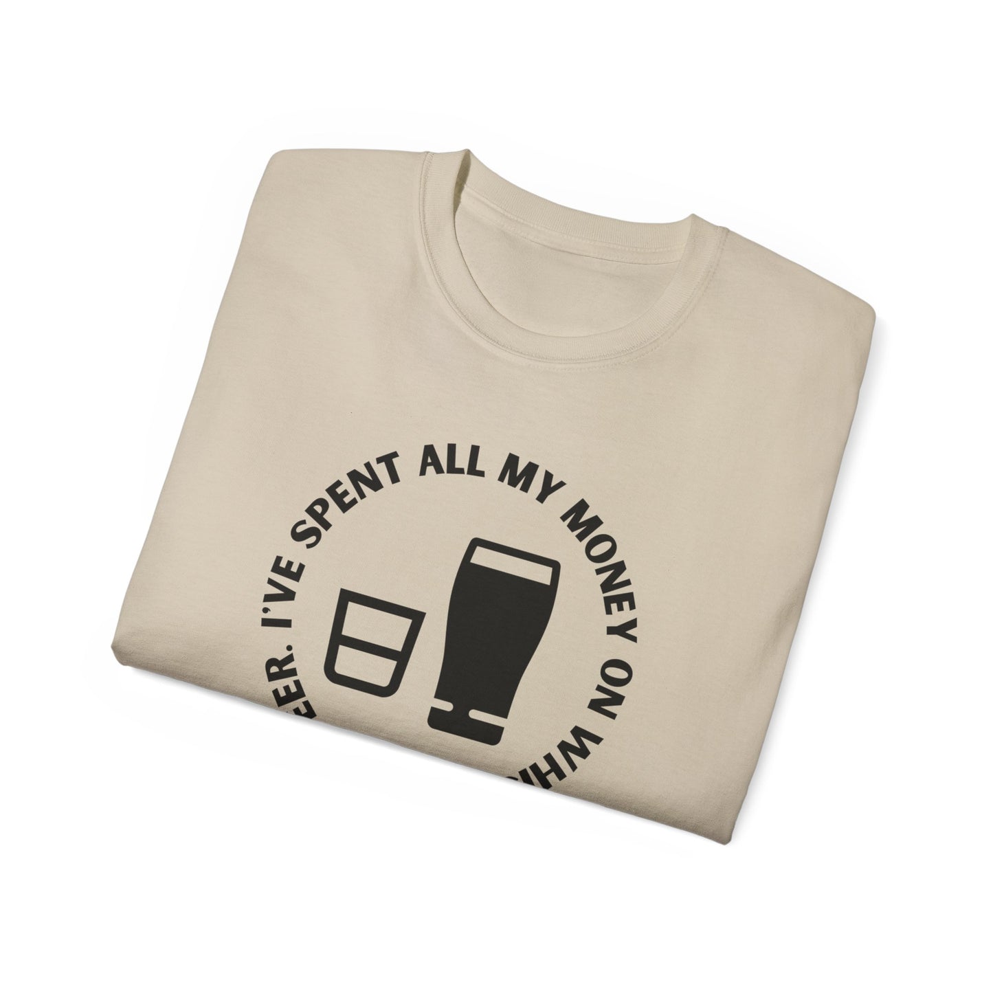 The Dubliners The Wild Rover I've Spent All My Money On Whiskey and Beer Irish Folk Music Luke Kelly Unisex Ultra Cotton Tee