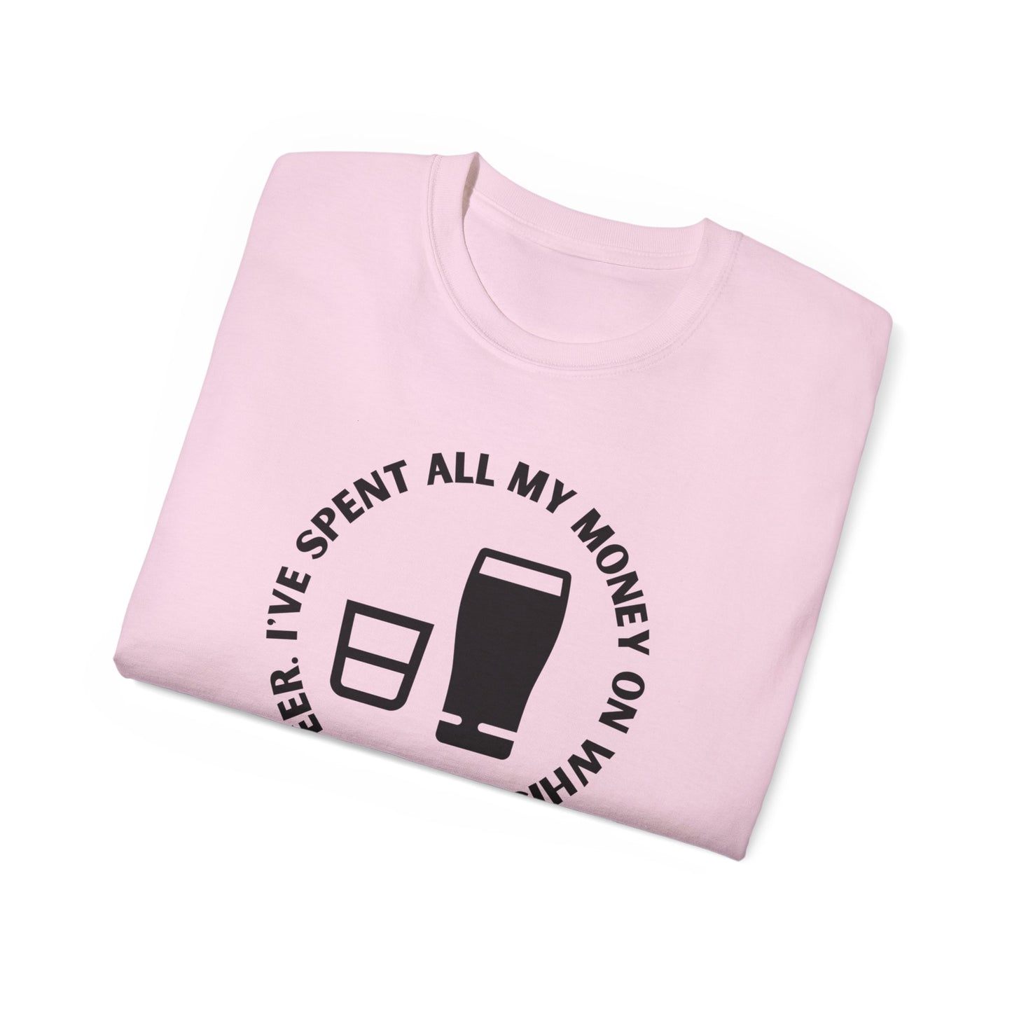 The Dubliners The Wild Rover I've Spent All My Money On Whiskey and Beer Irish Folk Music Luke Kelly Unisex Ultra Cotton Tee
