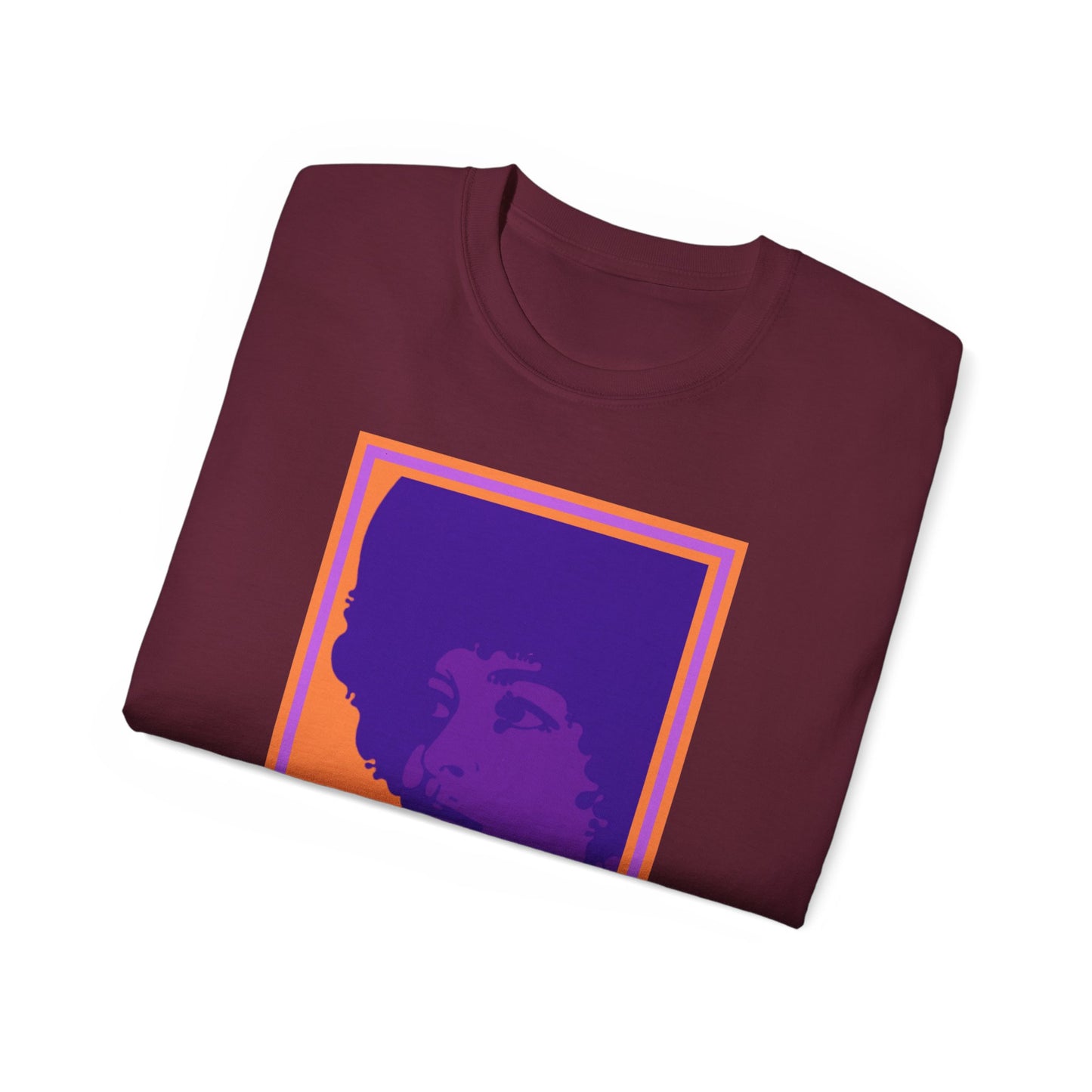 Angela Davis Feminist Activist 70's Retro Leftist BLM Unisex Ultra Cotton Tee