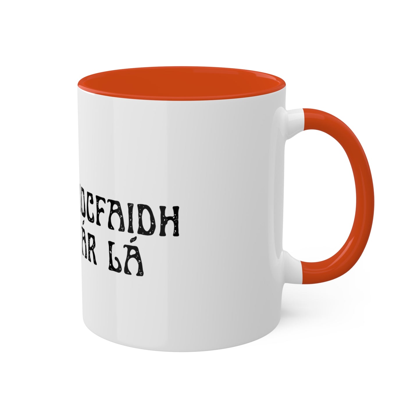 Irish Tricolour United Ireland Tiocfaidh ár lá with Black Fist Erin go Bragh Irish Republican Colourful Mug