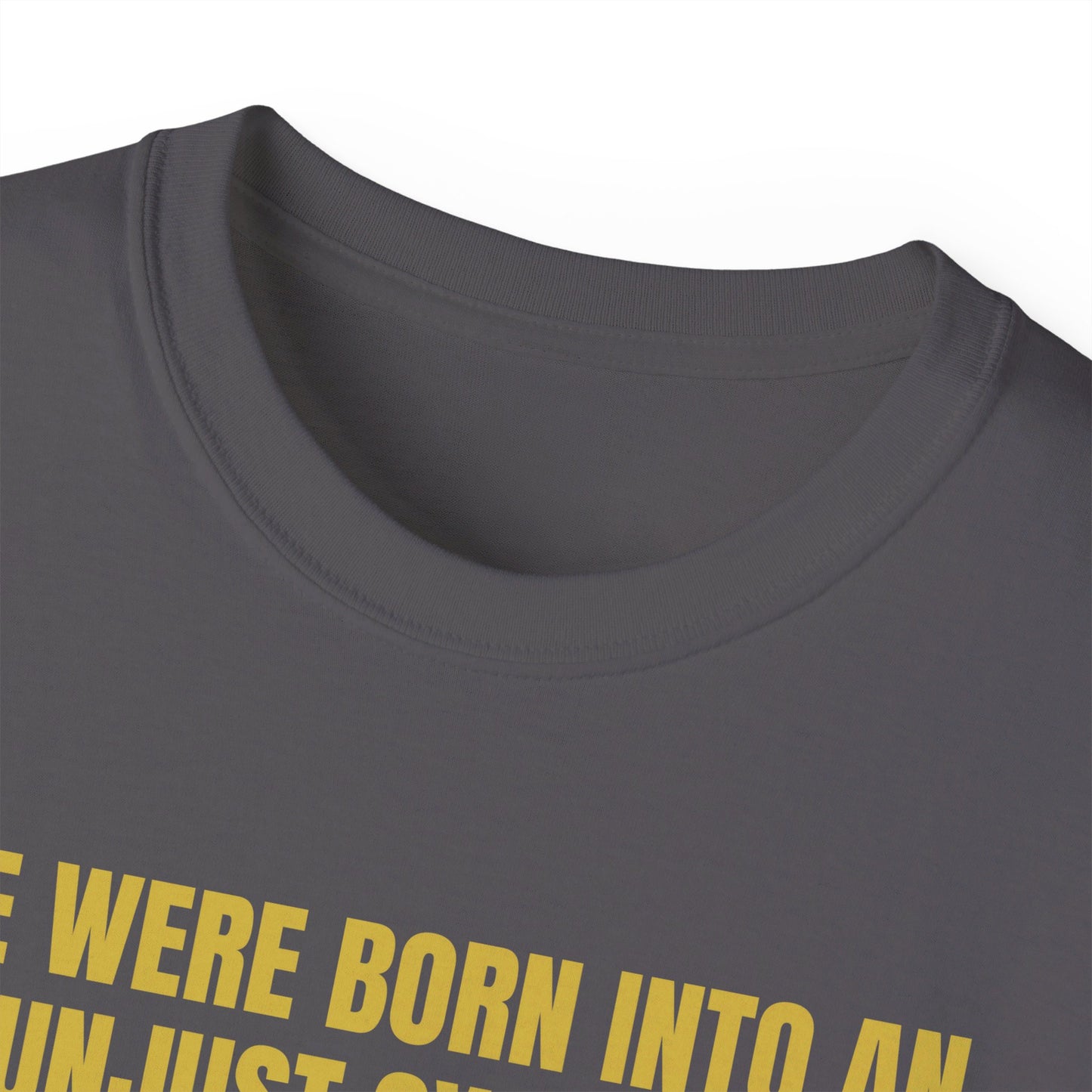Irish Republican Bernadette Devlin We Were Born into an Unjust System United Ireland Erin go Bragh Tiocfaidh ár lá Unisex Ultra Cotton Tee