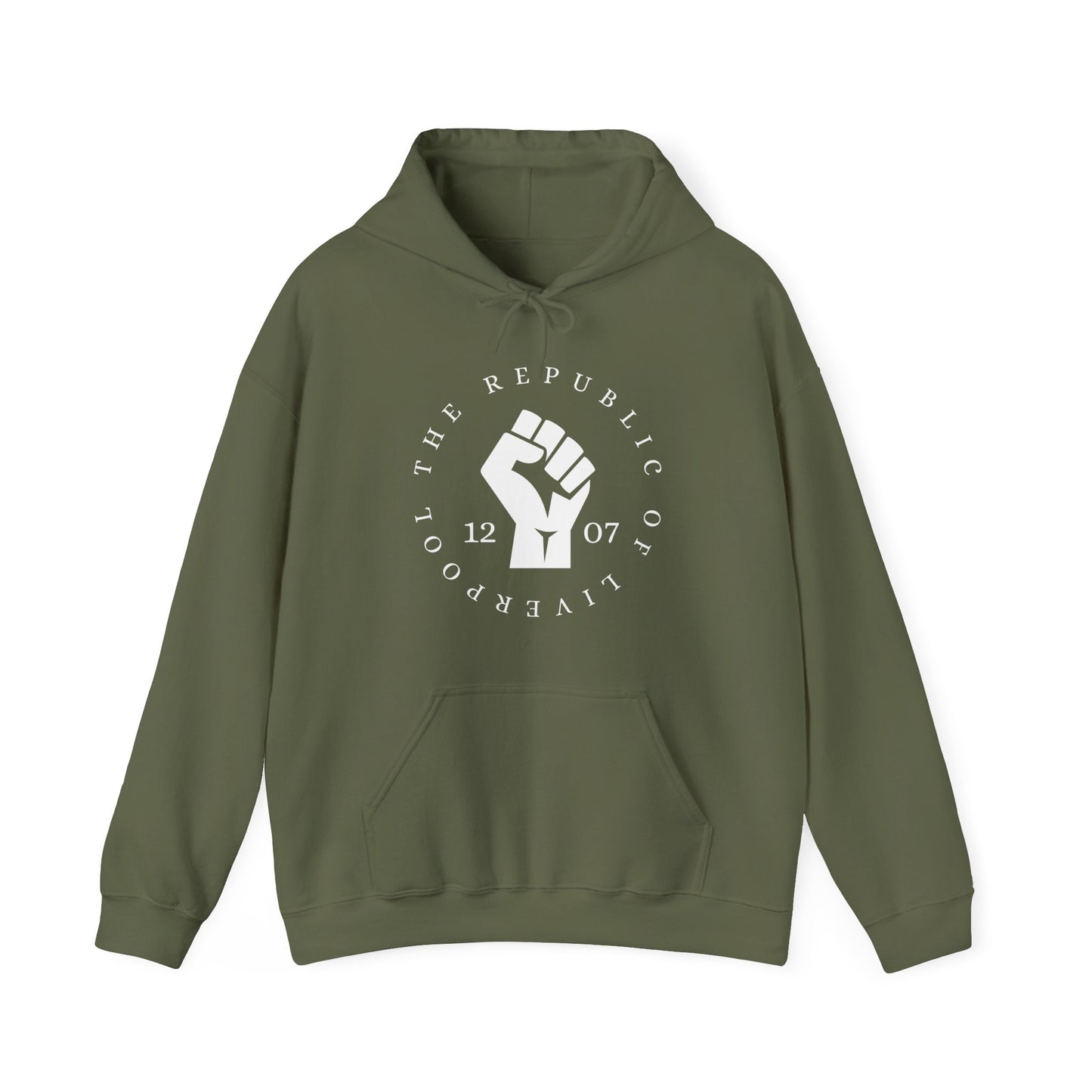 Scouse The Republic of Liverpool 1207 Scouser Unisex Heavy Blend™ Hoodie Sweatshirt