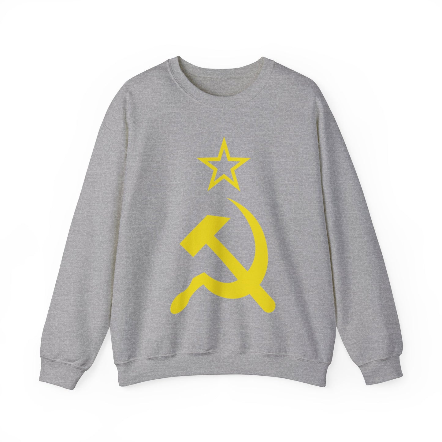 Socialist Hammer and Sickle Communist Leftist Unisex Crewneck Sweatshirt