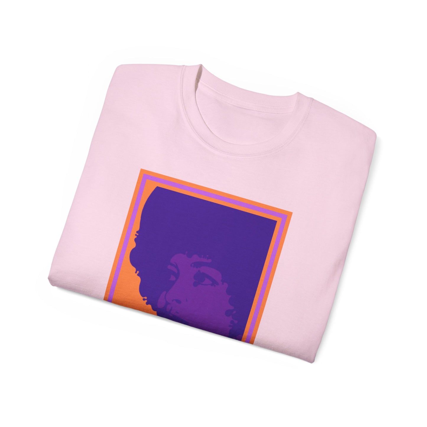 Angela Davis Feminist Activist 70's Retro Leftist BLM Unisex Ultra Cotton Tee