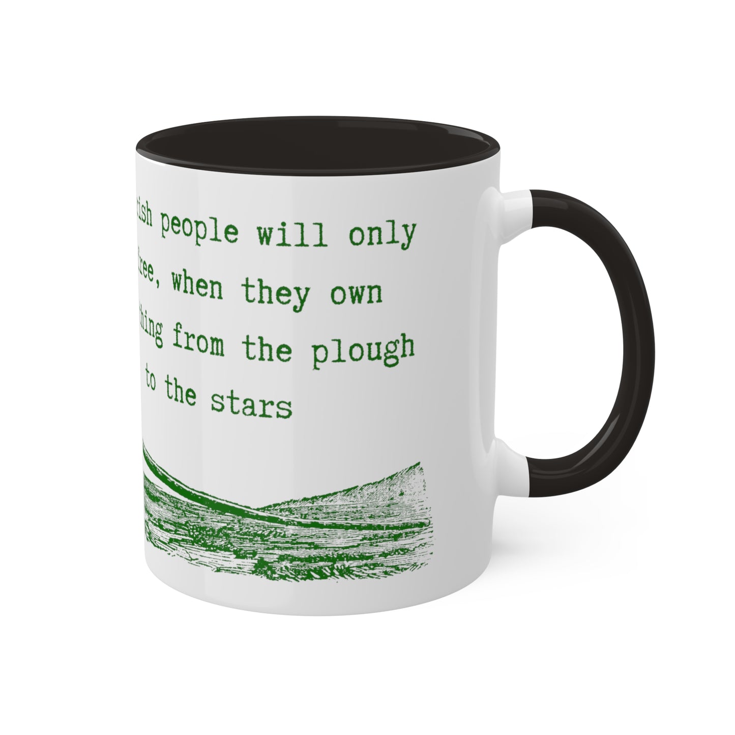 Irish United Ireland James Connolly Quote Plough To The Stars Irish Republican Fenian Colourful Mug