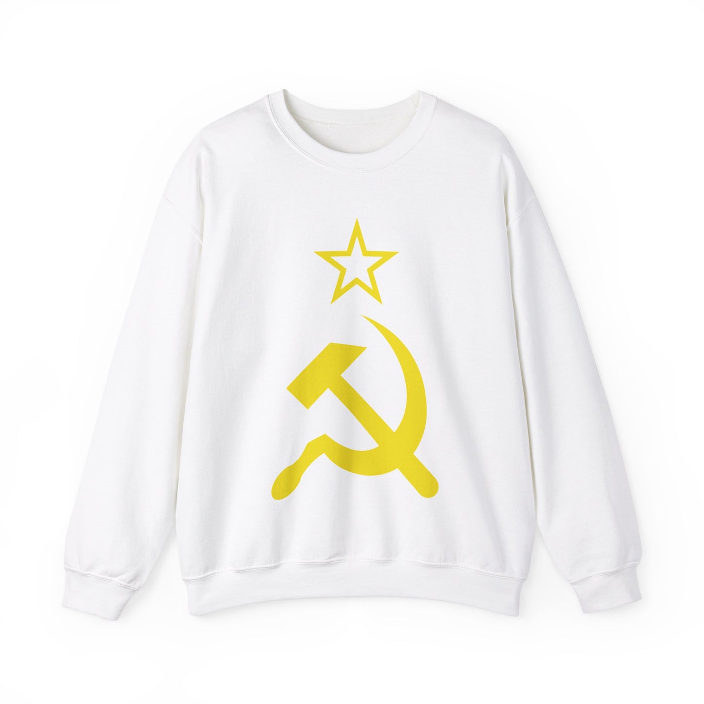 Socialist Hammer and Sickle Communist Leftist Unisex Crewneck Sweatshirt
