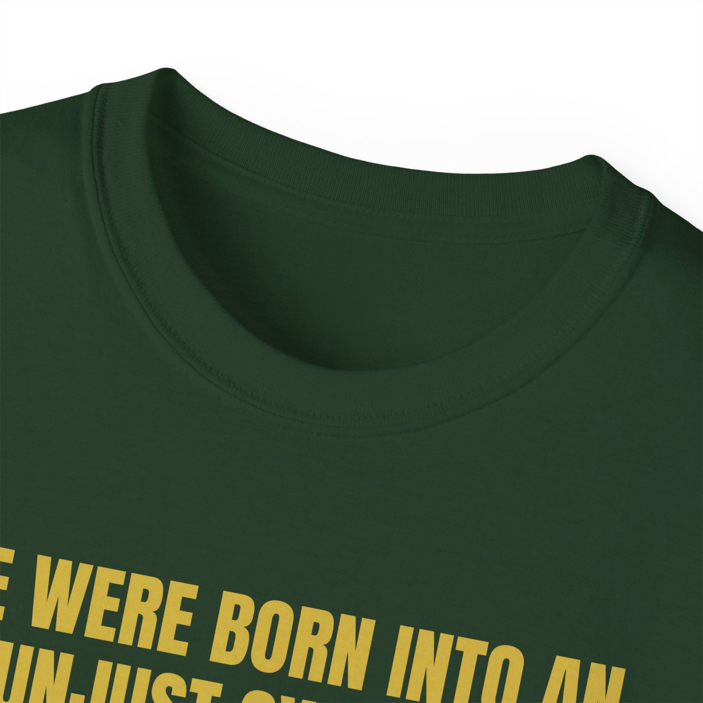Irish Republican Bernadette Devlin We Were Born into an Unjust System United Ireland Erin go Bragh Tiocfaidh ár lá Unisex Ultra Cotton Tee