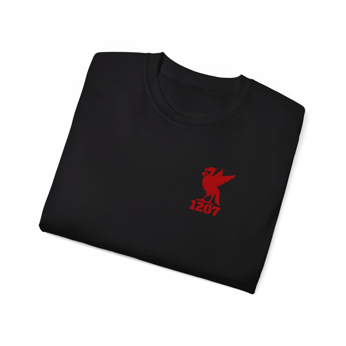 Liverpool Scouser 1207 Founding of the City of Liverpool Liver Bird Scouse Unisex Ultra Cotton Tee