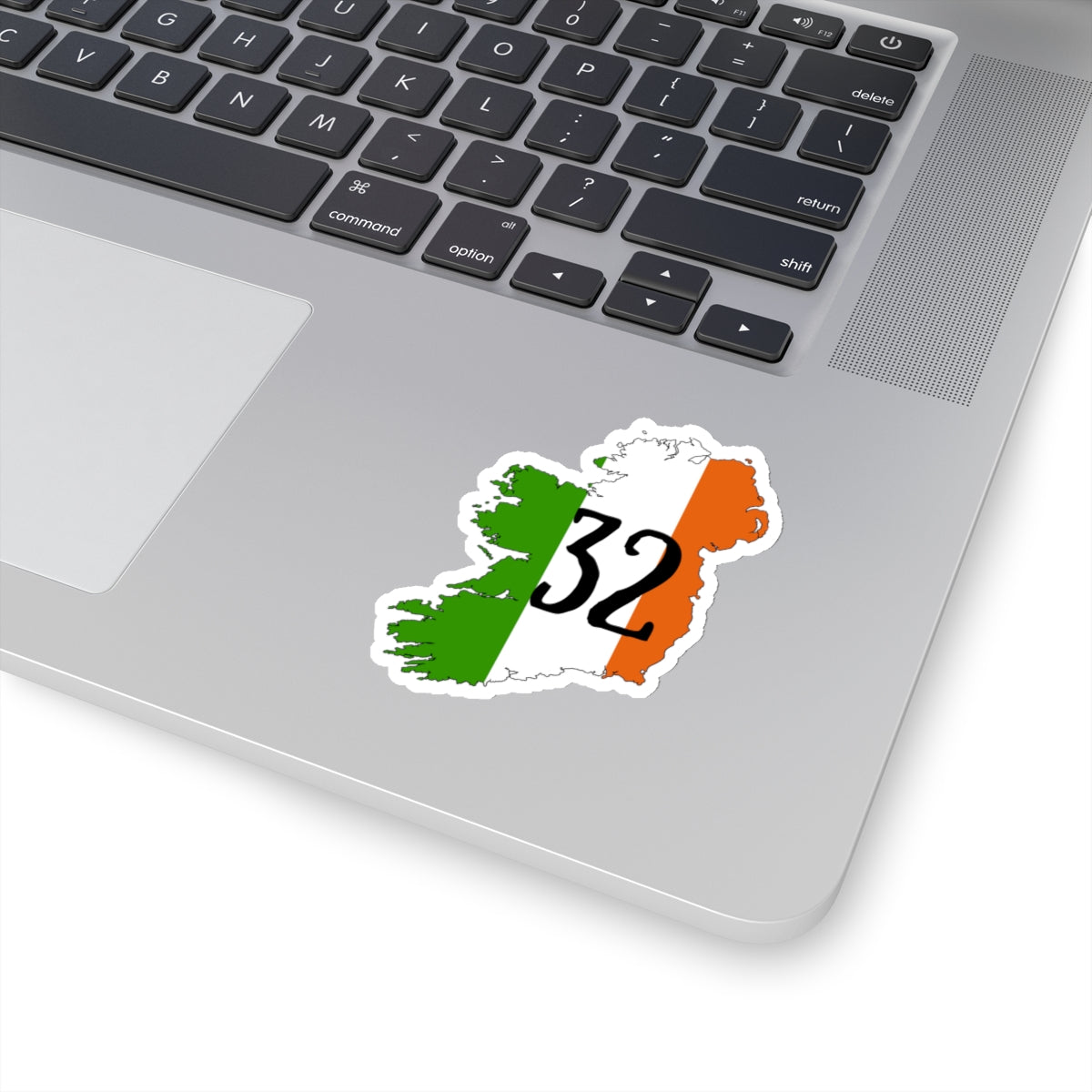 United Ireland 32 Counties Irish Erin go Bragh St Patrick's Day Republican Kiss-Cut Sticker