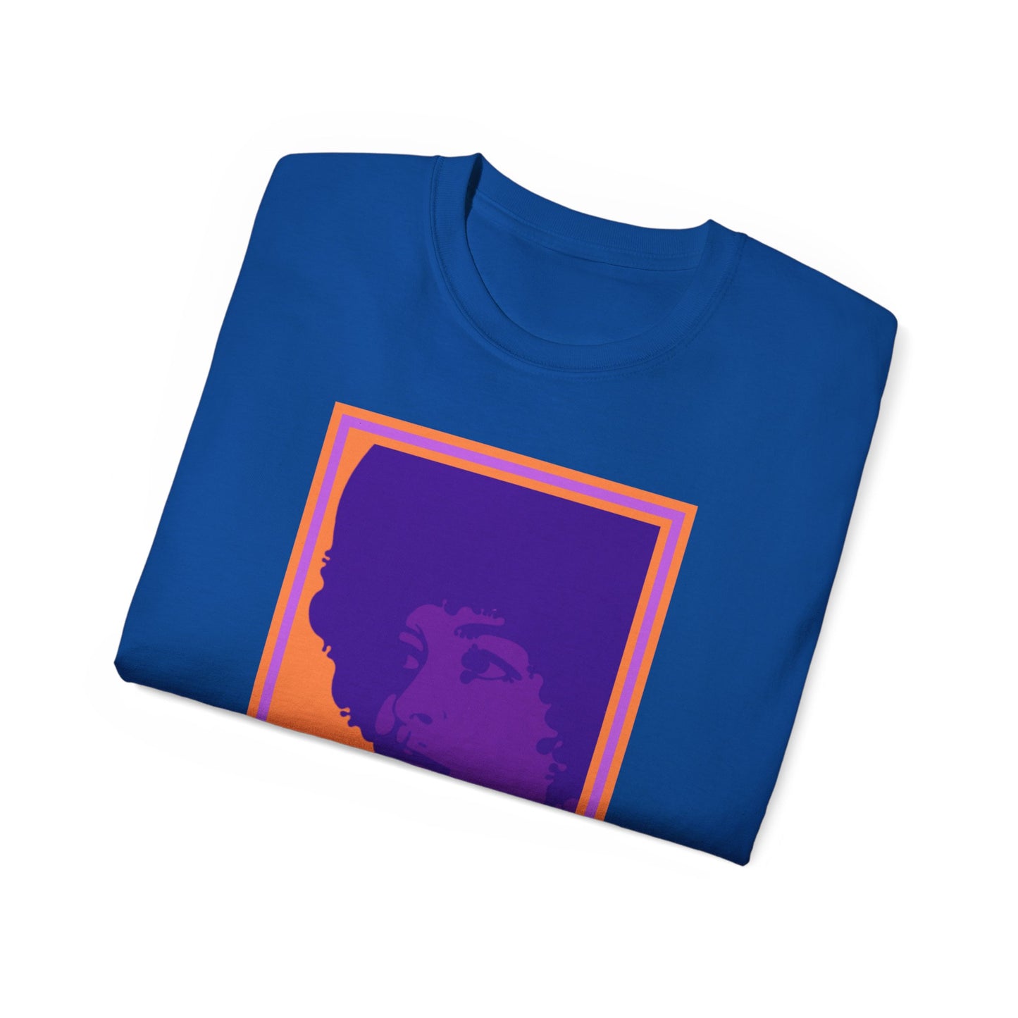Angela Davis Feminist Activist 70's Retro Leftist BLM Unisex Ultra Cotton Tee