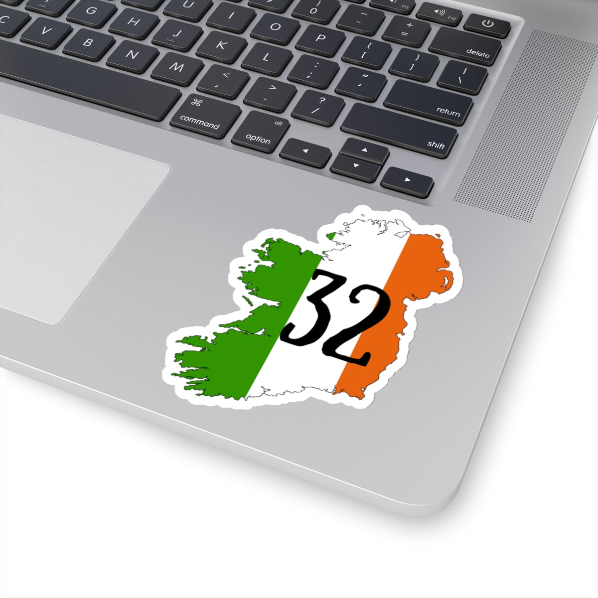 United Ireland 32 Counties Irish Erin go Bragh St Patrick's Day Republican Kiss-Cut Sticker