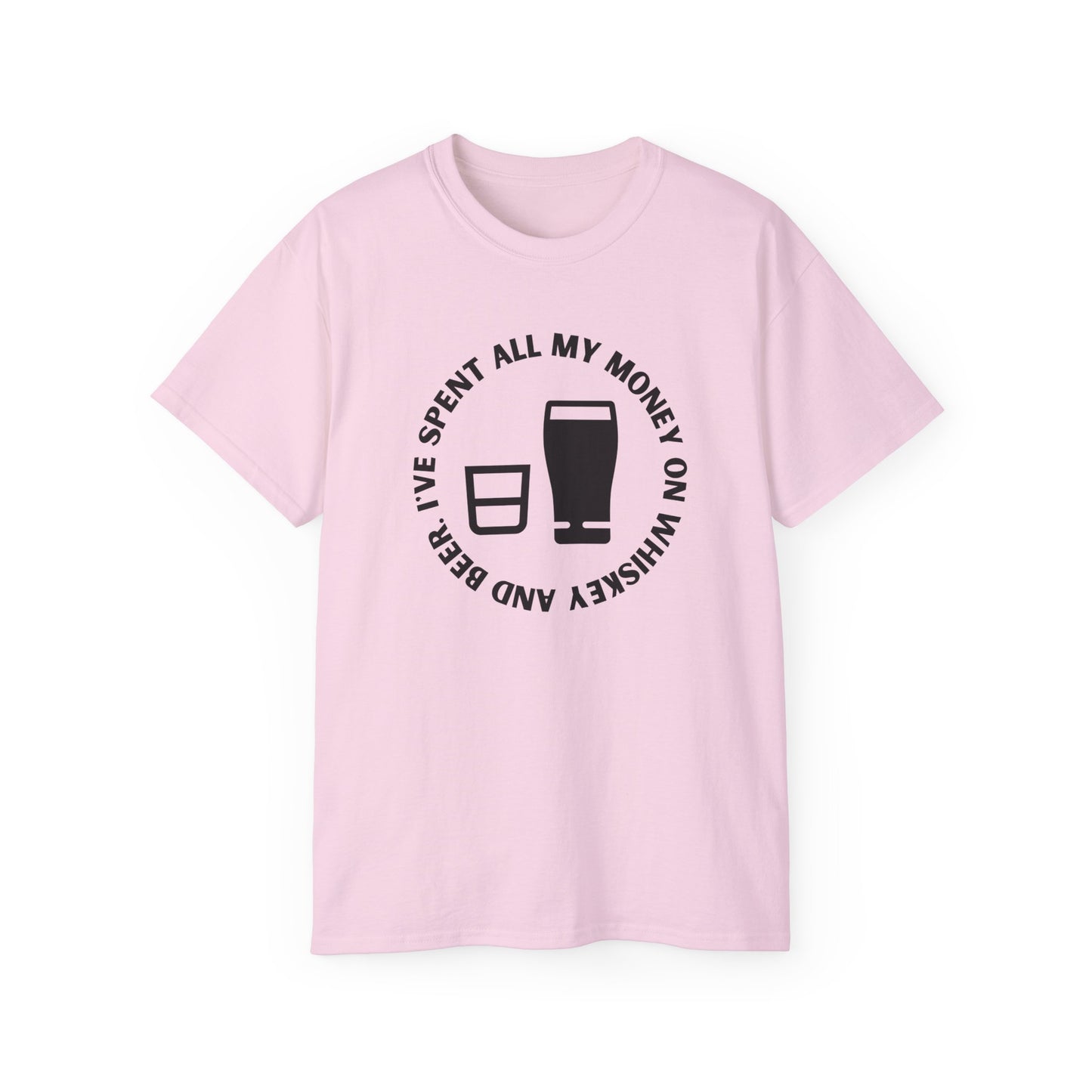 The Dubliners The Wild Rover I've Spent All My Money On Whiskey and Beer Irish Folk Music Luke Kelly Unisex Ultra Cotton Tee