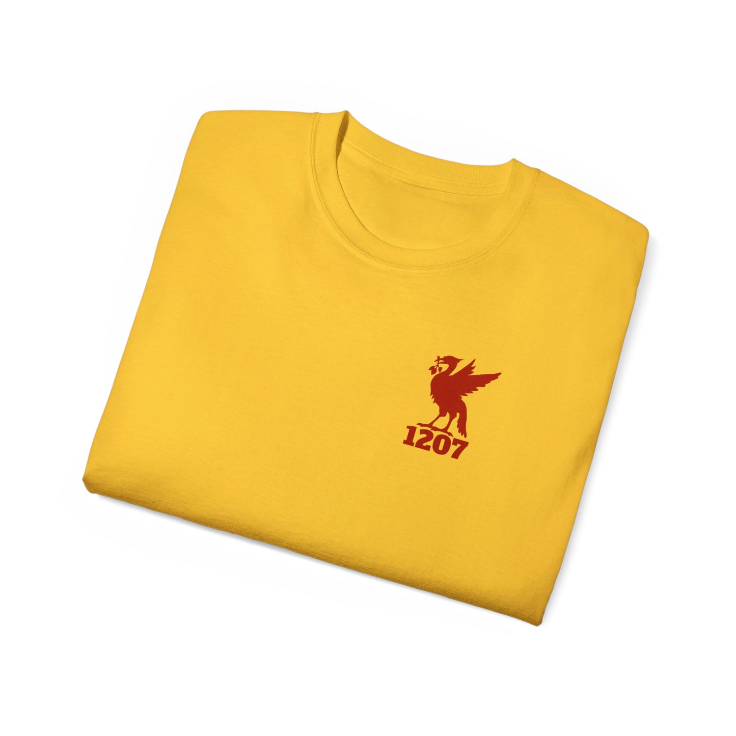 Liverpool Scouser 1207 Founding of the City of Liverpool Liver Bird Scouse Unisex Ultra Cotton Tee