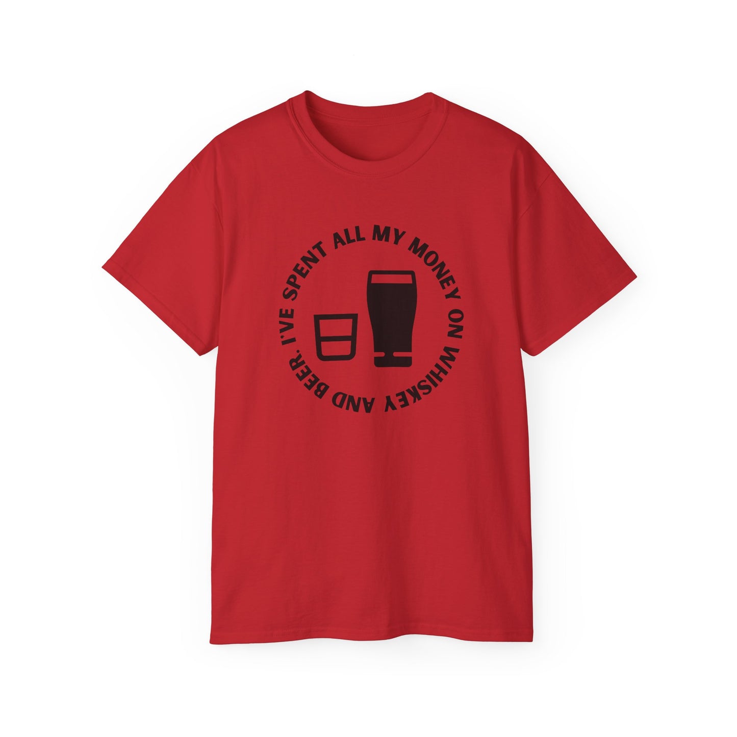 The Dubliners The Wild Rover I've Spent All My Money On Whiskey and Beer Irish Folk Music Luke Kelly Unisex Ultra Cotton Tee