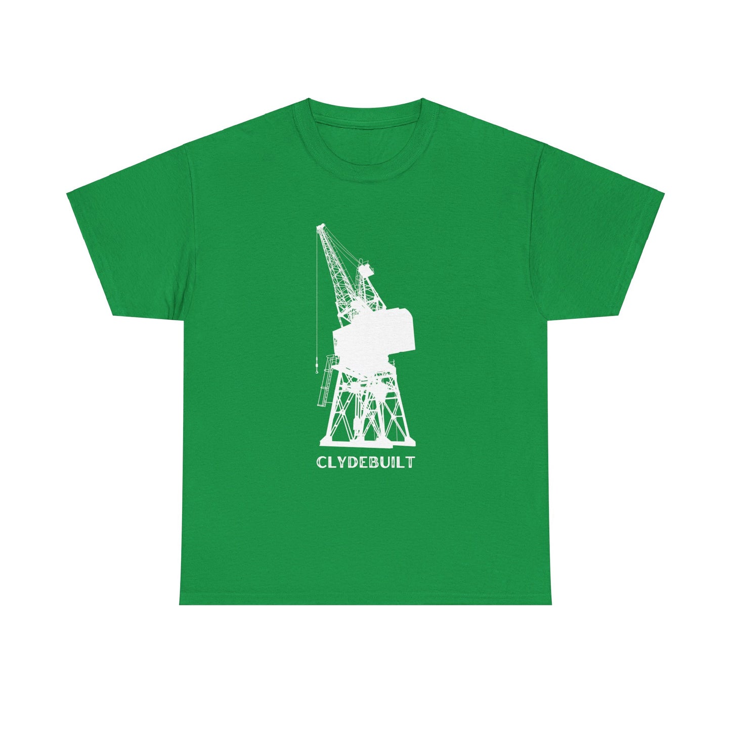 Scottish Glasgow Clydebuilt Working Class Pride Ship Yard Scotland Unisex Heavy Cotton Tee