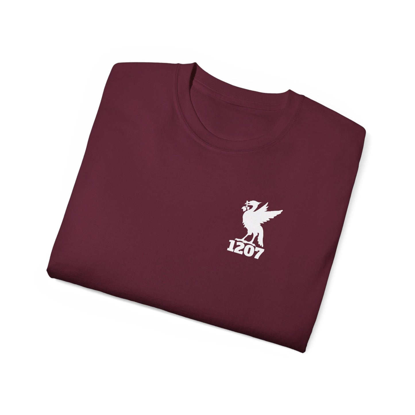 Liverpool Scouser 1207 Founding of the City of Liverpool Liver Bird Scouse Unisex Ultra Cotton Tee