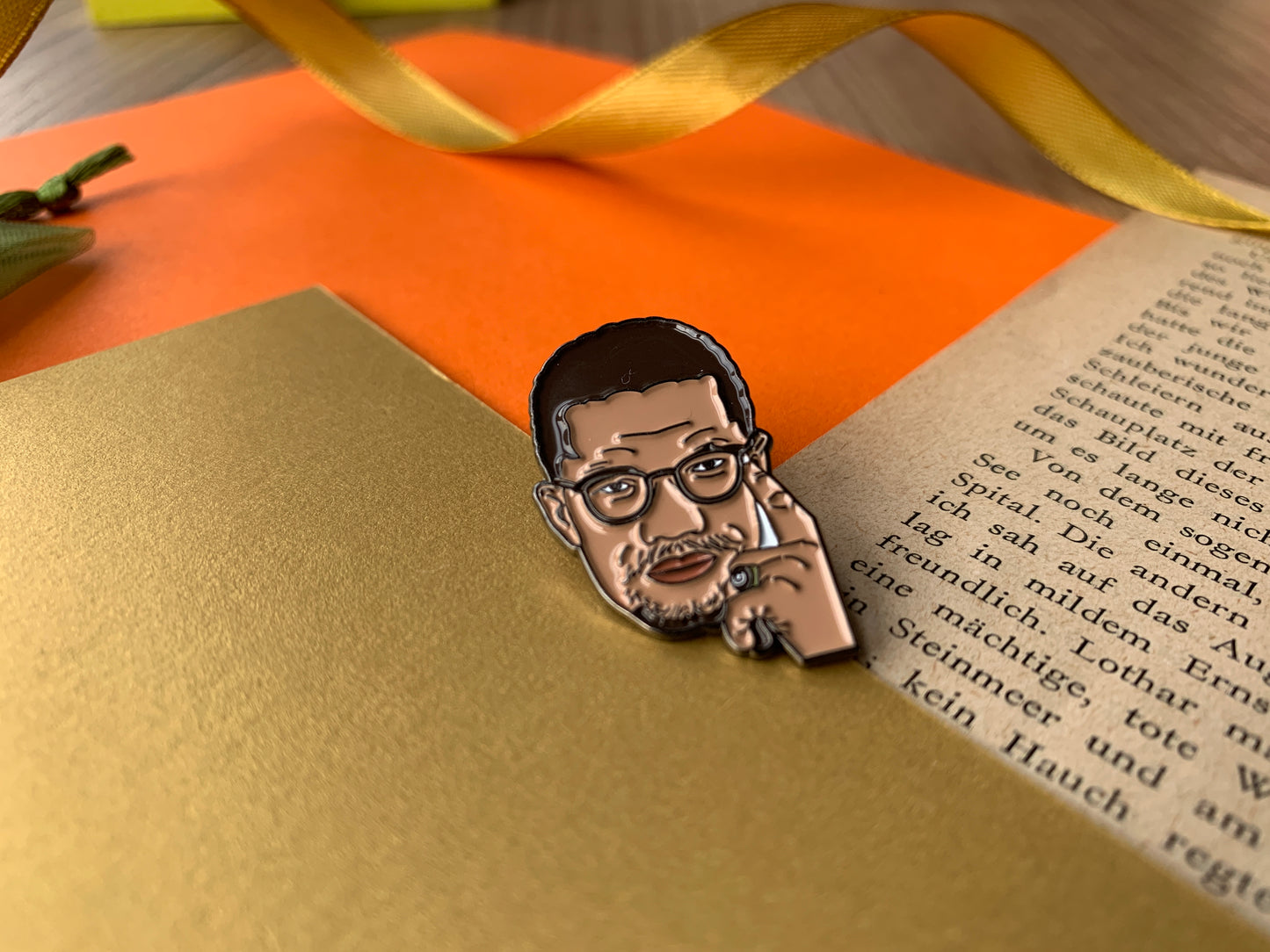 BLM Civil Rights Leader Malcolm X Enamel Pin Badge
