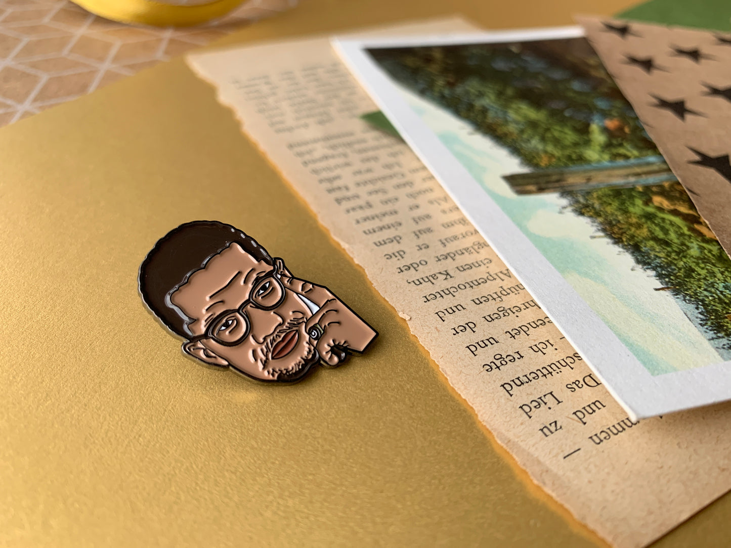 BLM Civil Rights Leader Malcolm X Enamel Pin Badge