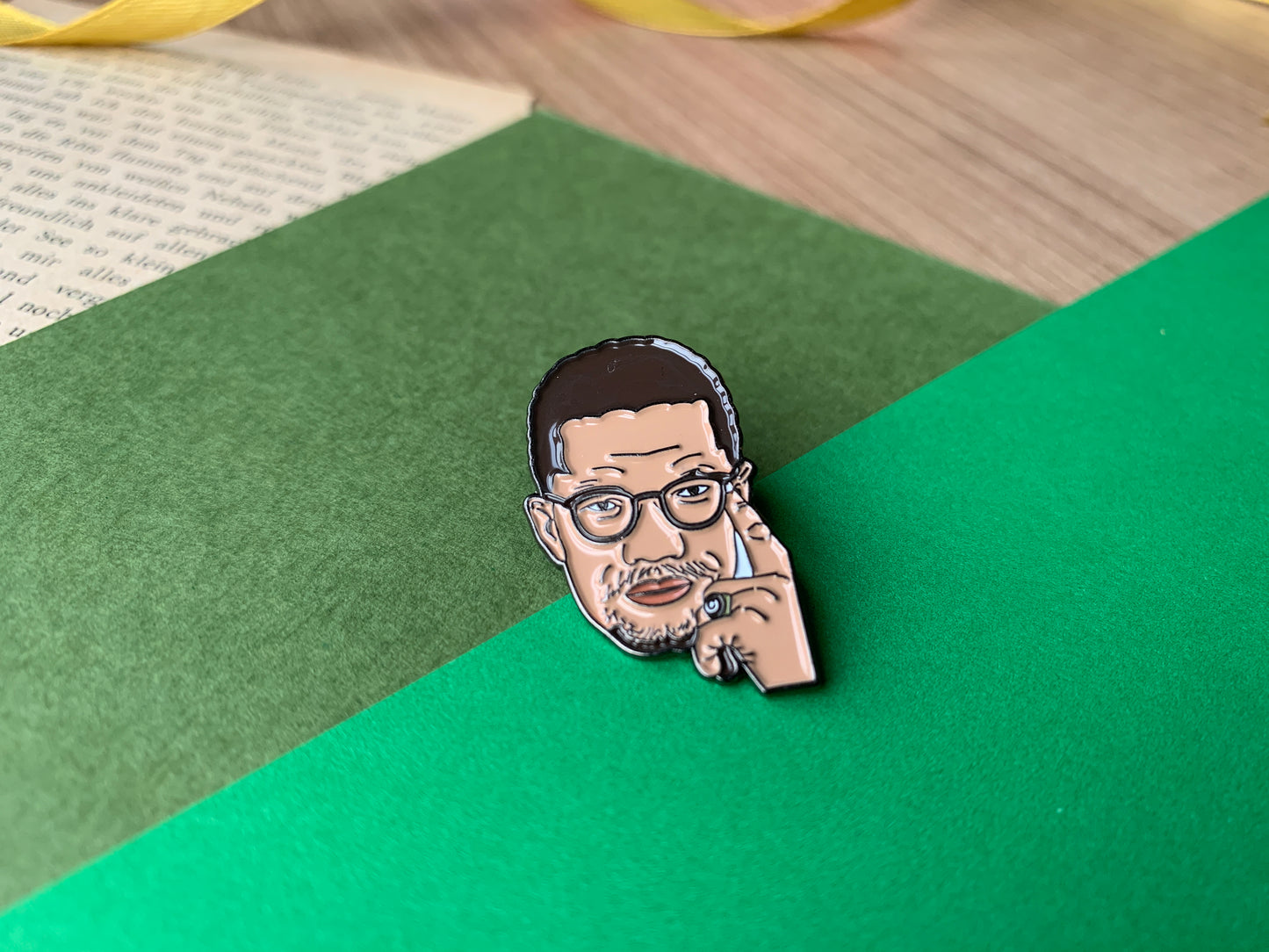 BLM Civil Rights Leader Malcolm X Enamel Pin Badge