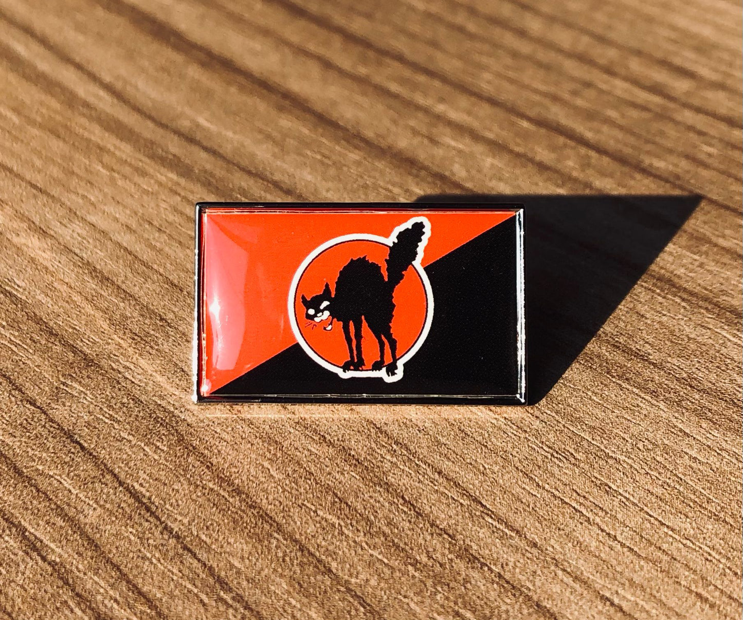 Leftist Sabo-Tabby Trade Union Workers Rights Socialist Enamel Pin Badge