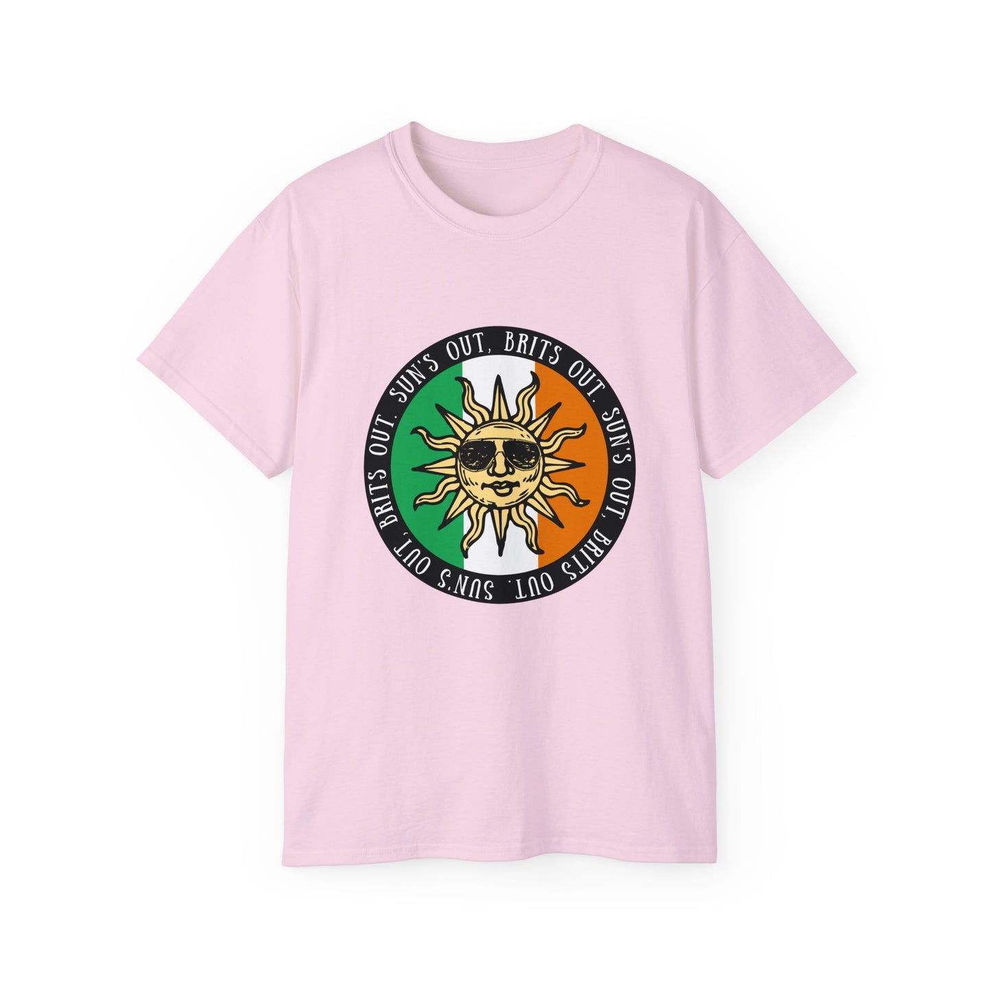 United Ireland Irish Republican Army Sun's Out Brits Out IRA Erin go Bragh Tiocfaidh ár lá Unisex Ultra Cotton Tee