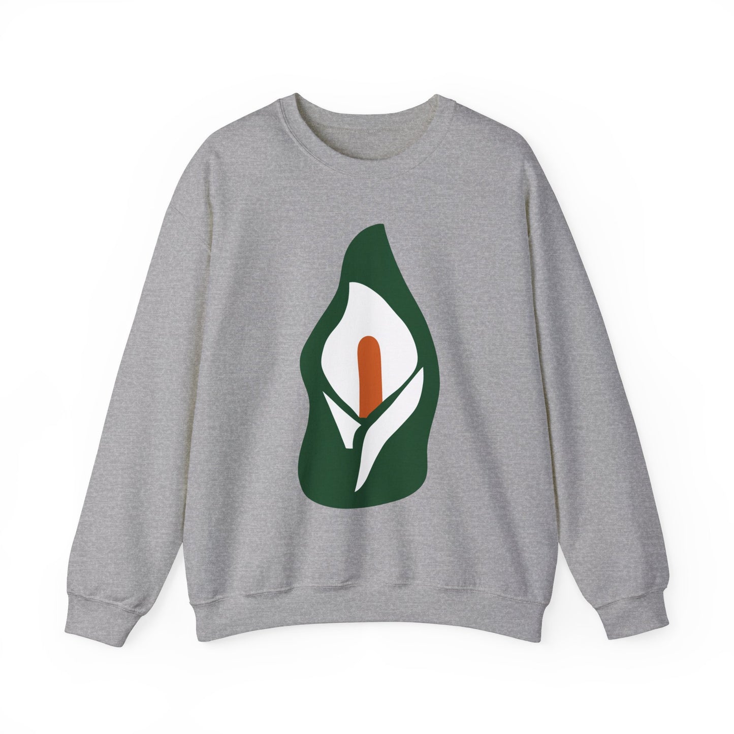 Irish Republican Easter Rising Lily 1916 Tiocfaidh ár lá Erin go Bragh St Patrick's Day Unisex Heavy Blend™ Crewneck Sweatshirt