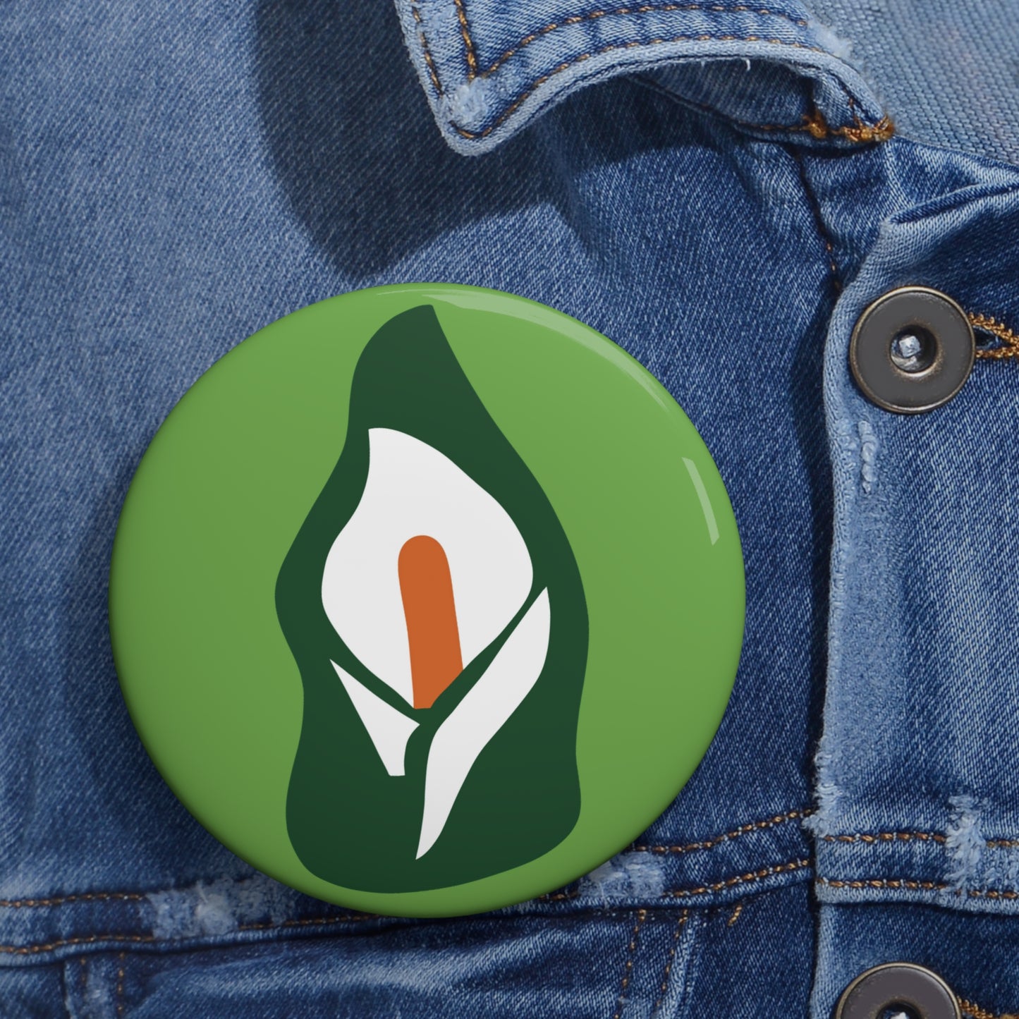 Irish Republican Easter Rising Lily 1916 Tiocfaidh ár lá IRA Custom Pin Badge Button