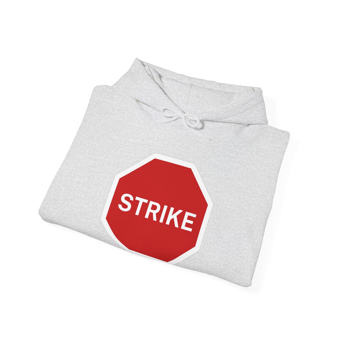 Labour Union Strike Stop Sign Red Leftist Socialist Trade Union Hoodie Unisex Heavy Blend Hooded Sweatshirt
