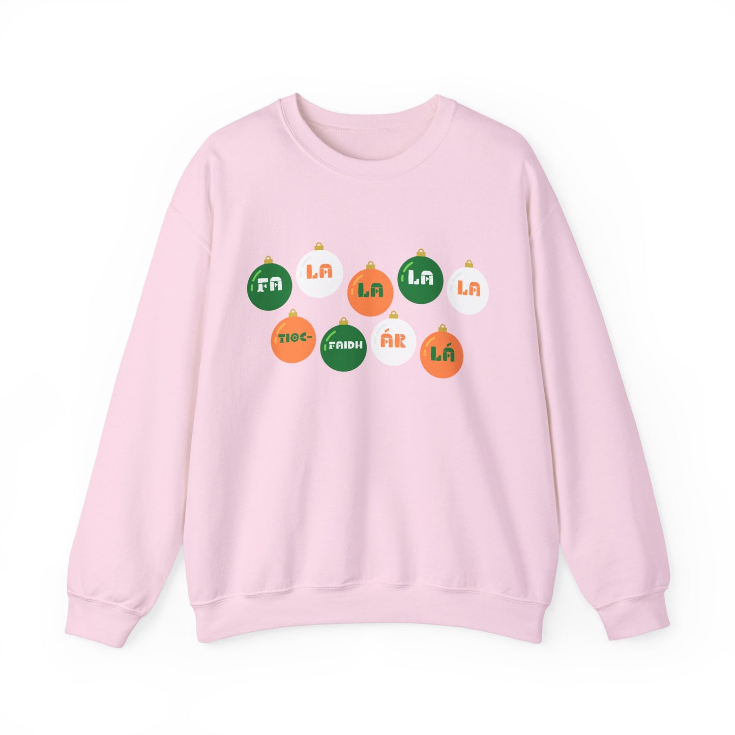 Irish Republican Army Tiocfaidh ár lá United Ireland IRA Deck The Halls Baubles Christmas Jumper Unisex Heavy Blend Crewneck Xmas Sweatshi