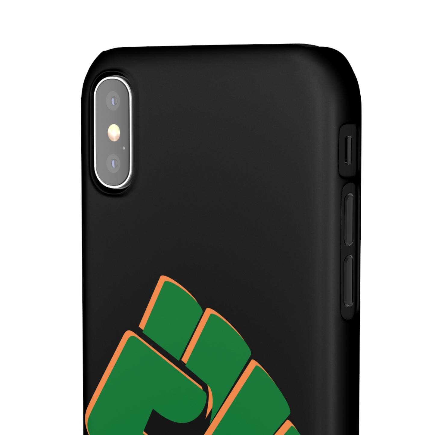 Irish Flag Fist Tricolour 1916 Easter Rising IRA Commemorative iPhone and Samsung Galaxy Snap Phone Cases