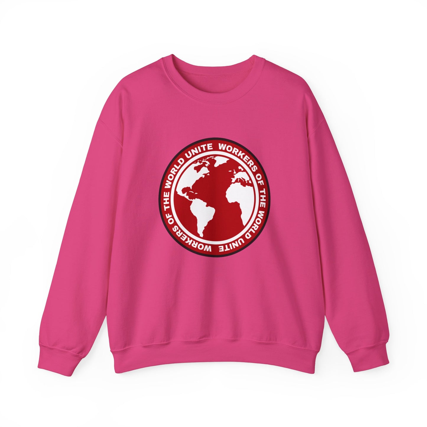 Workers of The World Unite May Day Socialist Solidarity 1st May Solidarity Marx Unisex Heavy Blend Crewneck Sweatshirt