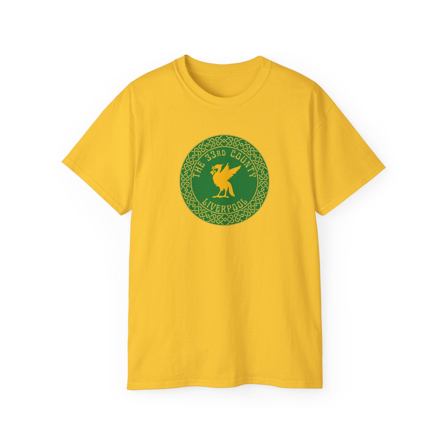 Liverpool Irish The 33rd County Scouser Ireland Scouse Not English Liver Bird Unisex Ultra Cotton Tee