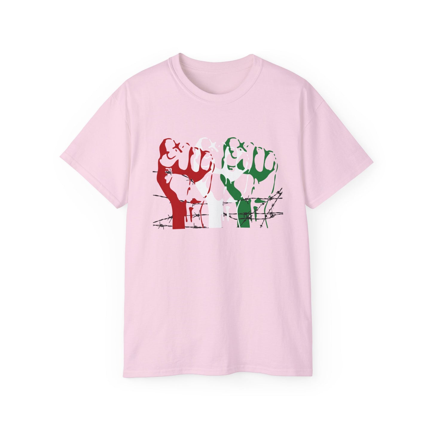 Free Palestine Palestinian Solidarity Flag Unisex Ultra Cotton Tee