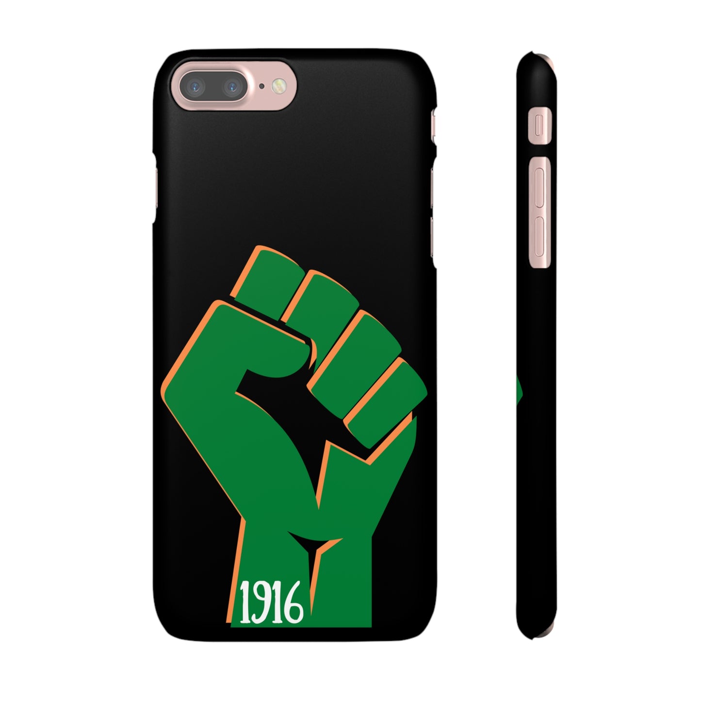 Irish Flag Fist Tricolour 1916 Easter Rising IRA Commemorative iPhone and Samsung Galaxy Snap Phone Cases