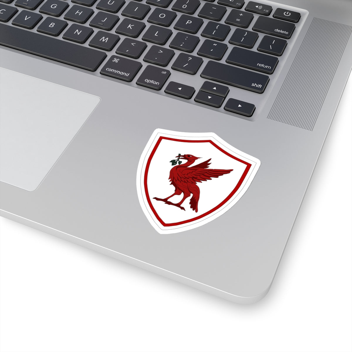Hand Drawn Liverpool Liver Bird Crest Scouse YNWA Kiss-Cut Sticker