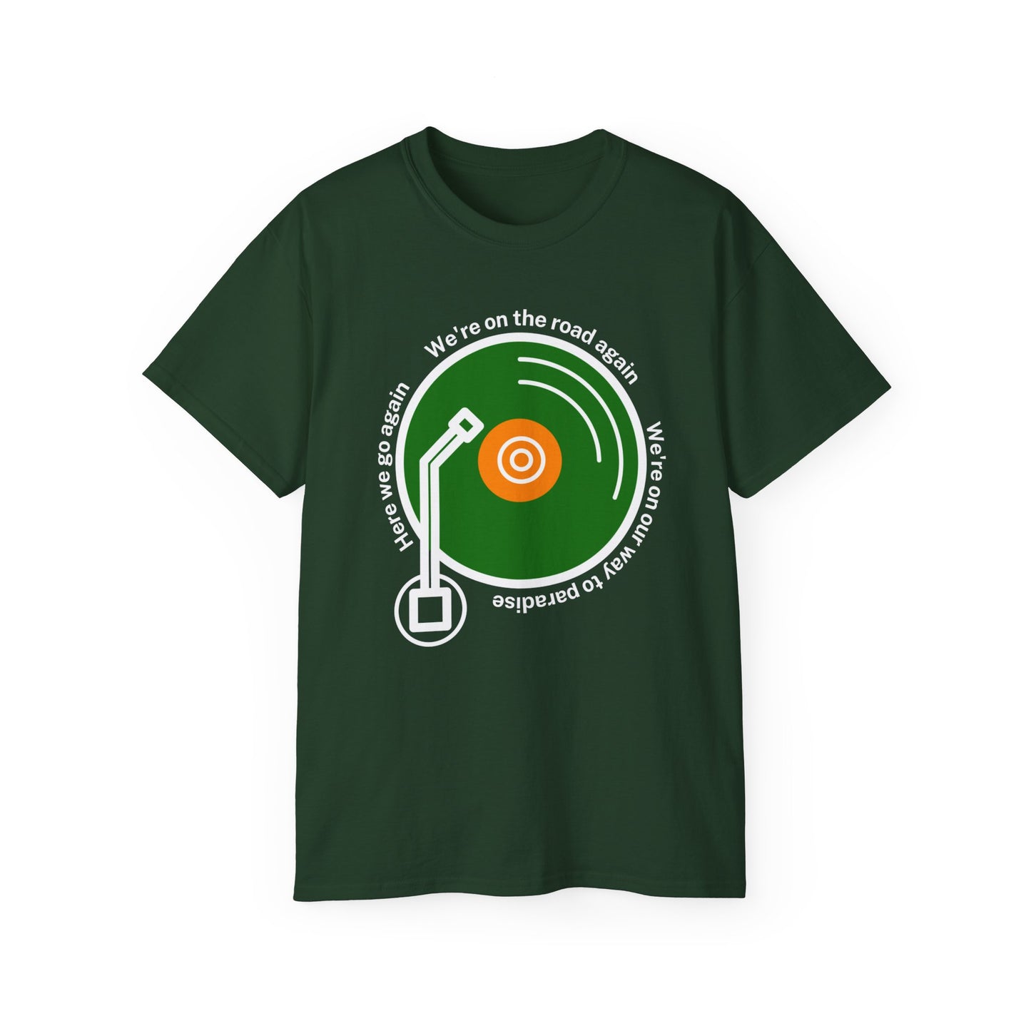 Irish Celtic Symphony We're On Our Way To Paradise Wolfe Tones United Ireland Ern go Bragh Fenian Record Irish Music Unisex Ultra Cotton Tee