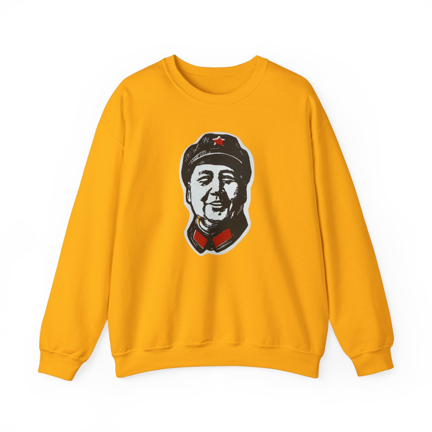 Chairman Mao Zedong Chinese Communist CCP Unisex Heavy Blend Crewneck Sweatshirt