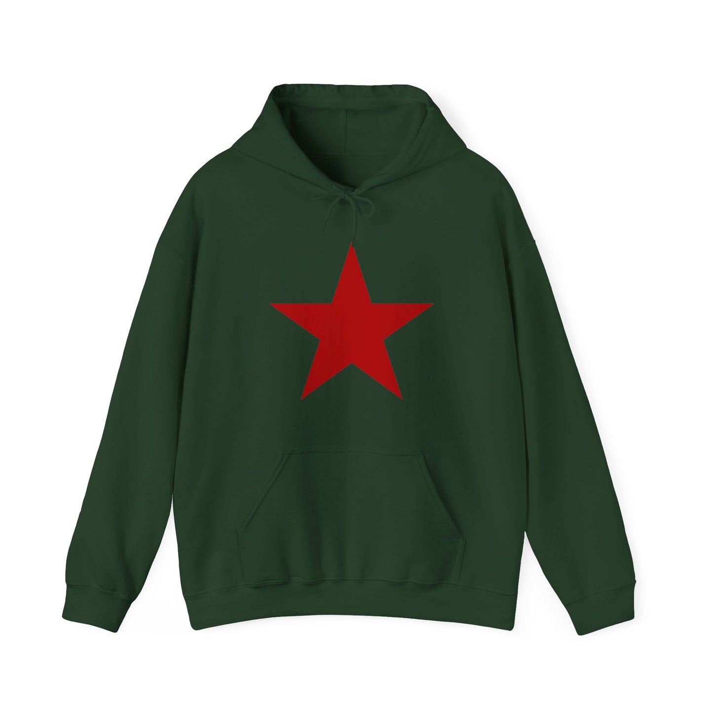 Socialist Star Hoodie Communist Unisex Heavy Blend Hooded Sweatshirt