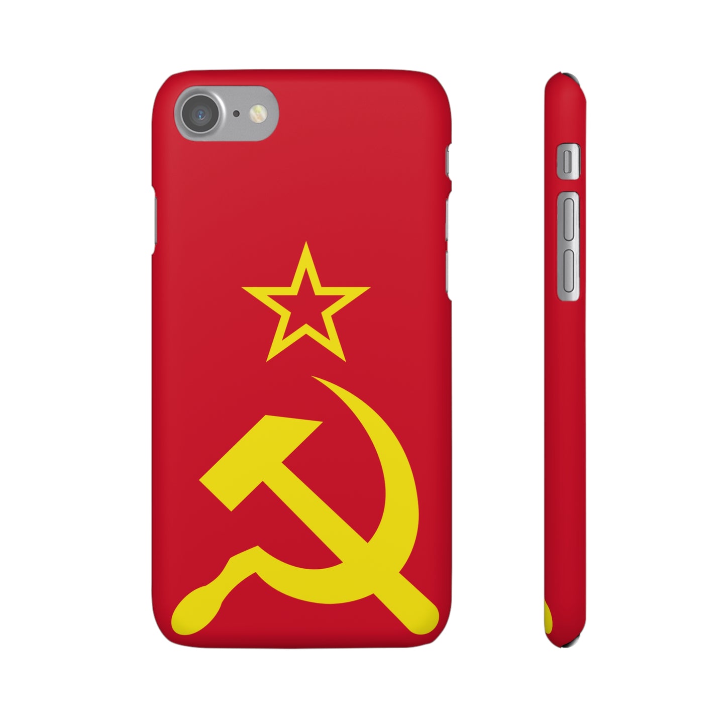 Leftist Hammer and Sickle Communist Socialist iPhone and Galaxy Snap Cases